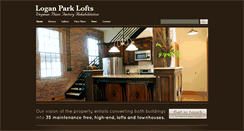 Desktop Screenshot of loganparklofts.com